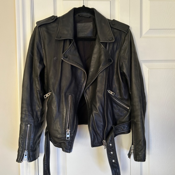Balfern Biker All Saints jacket - Picture 3 of 5